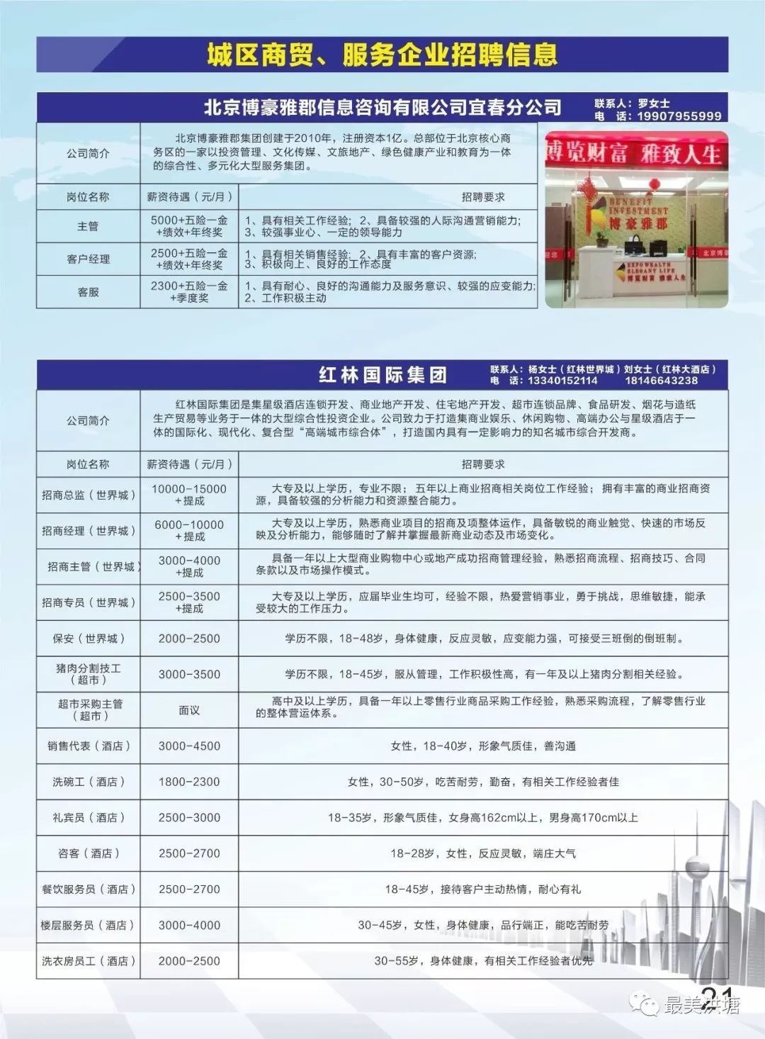 洪濑最新招聘,洪濑最新招聘