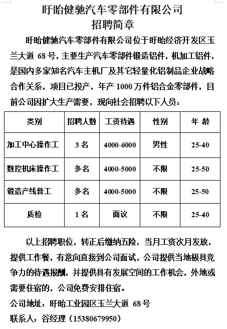 溧阳论坛最新招聘信息汇总